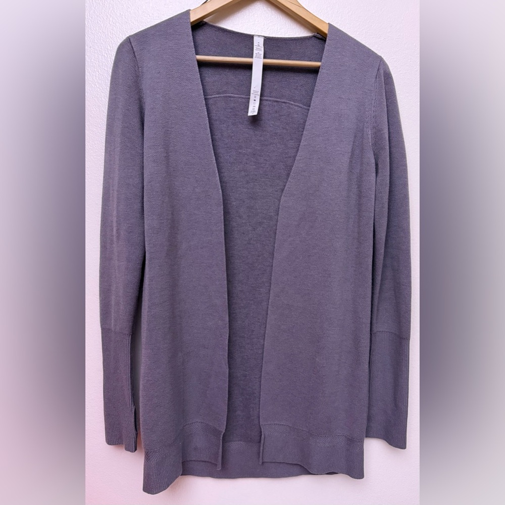 Lululemon Open Front Cardigan Sweater Size‎ 4